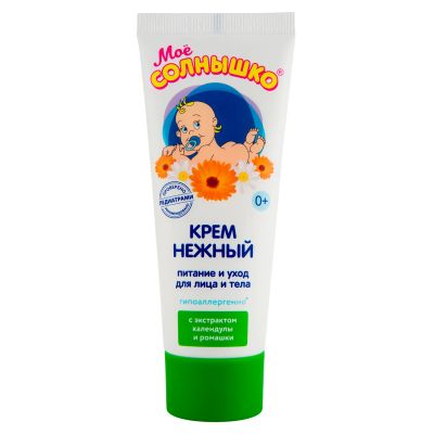 Лот: 24588300. Фото: 1. Мое солнышко крем детский нежный... Лекарства