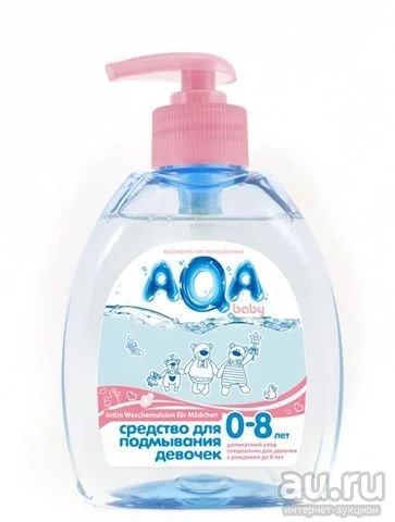 Лот: 9528930. Фото: 1. AQA Baby Средство для подмывания... Детская гигиена