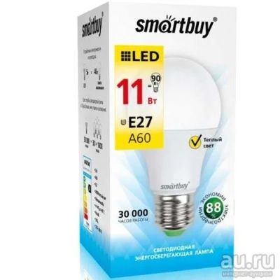 Лот: 8082283. Фото: 1. Лампа светодиодная Smartbuy A60... Другое освещение