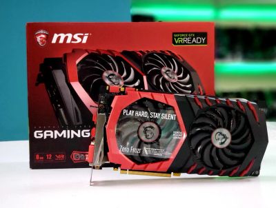 Лот: 14281702. Фото: 1. Видеокарта MSI GeForce GTX 1070... Видеокарты