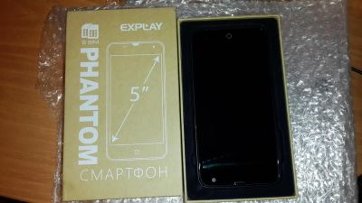 Лот: 4589879. Фото: 1. explay phantom black 2 sim. Смартфоны