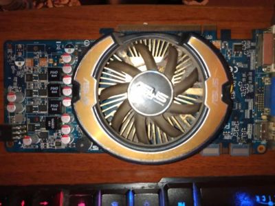 Лот: 18435258. Фото: 1. Asus GT 9800. Видеокарты