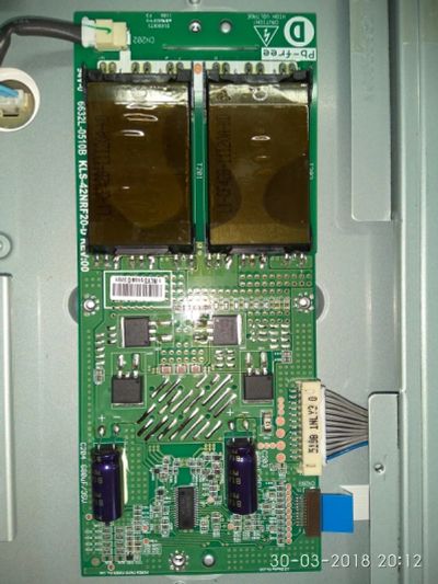 Лот: 11307290. Фото: 1. invertor 6632L-0510B LG M4225CJ... Запчасти для телевизоров, видеотехники, аудиотехники