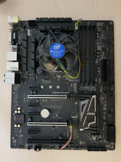 Лот: 15471646. Фото: 1. Материнская плата MSI Z170A Gaming... Материнские платы