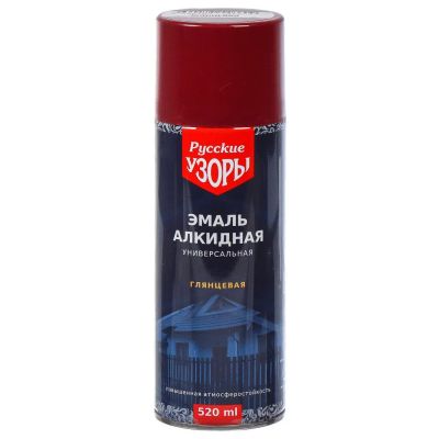 Лот: 24092259. Фото: 1. Эмаль аэрозольная, Русские узоры... Краски, лаки, растворитель