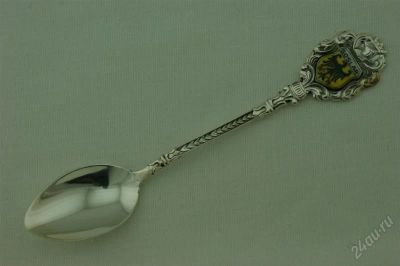 Лот: 2046121. Фото: 1. ложечка серебро 800пр .(223). Столовые приборы, ножи