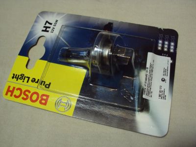 Лот: 6352728. Фото: 1. Лампа галогеновая H7 12v55 BOSCH... Оптика и освещение