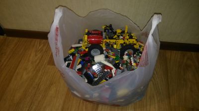 Лот: 16915767. Фото: 1. Лего мешок (Lego mix). Конструкторы