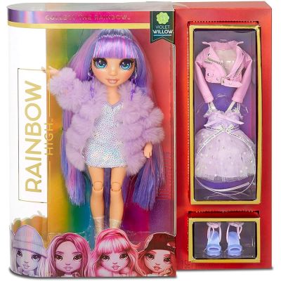 Лот: 18169138. Фото: 1. Большая кукла Rainbow High Violet... Куклы и аксессуары