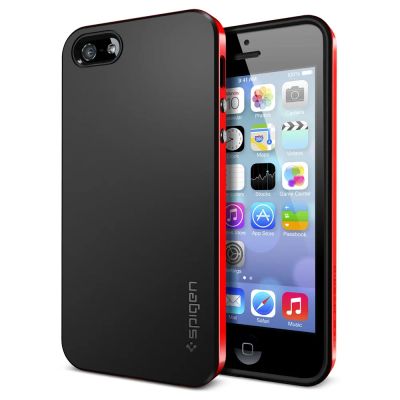 Лот: 3696273. Фото: 1. Чехол Spigen Neo Hybrid Red для... Чехлы, бамперы
