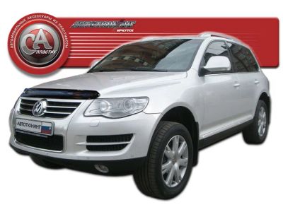 Лот: 4831678. Фото: 1. Дефлектор капота (чёрный) Volkswagen... Детали тюнинга
