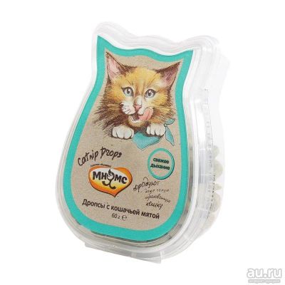Лот: 10399522. Фото: 1. лакомство Мнямс Catnip Drops Для... Корма