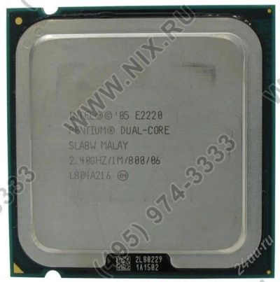 Лот: 14417914. Фото: 1. 2-х ядерный процессор Intel Pentium... Процессоры