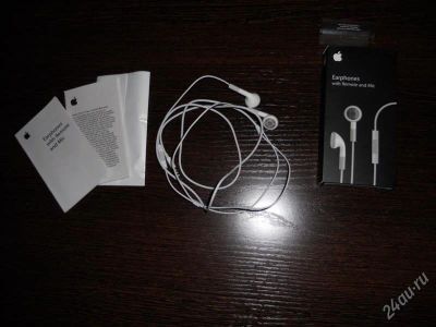 Лот: 912712. Фото: 1. Наушники Earphones with Remote... Красноярск