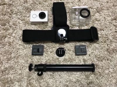 Лот: 14841455. Фото: 1. Xiaomi Yi 2k (монопод, крепление... Экшн камеры