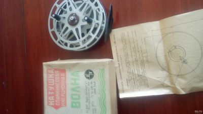 Лот: 13677578. Фото: 1. большая катушка для удочки спининга... Удочки, спиннинги