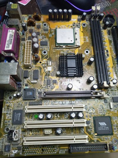 Лот: 17819276. Фото: 1. Процессор Intel Celeron 1700+материнская... Процессоры