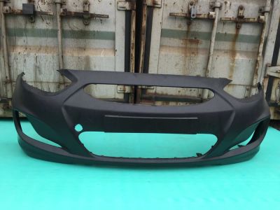 Лот: 11569865. Фото: 1. Hyundai Solaris передний бампер... Кузов