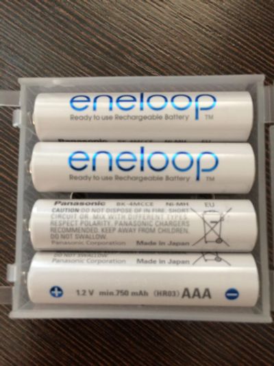 Лот: 8820824. Фото: 1. Аккумуляторы Panasonic Eneloop... Батарейки, аккумуляторы, элементы питания