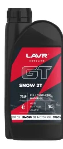 Лот: 25196583. Фото: 1. Моторное масло Lavr Moto Gt Snow... Масла, жидкости