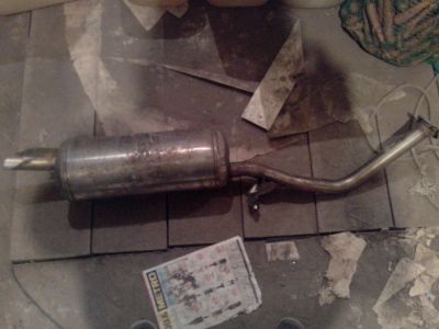 Лот: 6076642. Фото: 1. Глушитель Toyota Prius ZVW30. Выхлопная система