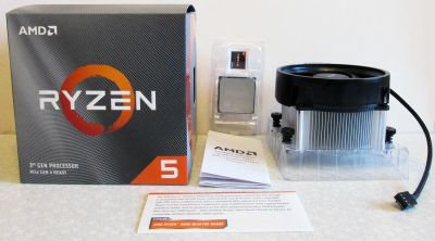 Лот: 16284822. Фото: 1. Ryzen 3600 Box Гарантия. Процессоры