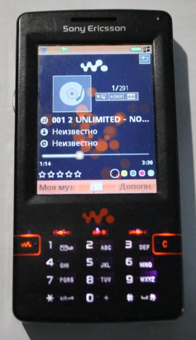 Лот: 7933401. Фото: 1. Sony Ericsson W950i в рабочем... Кнопочные мобильные телефоны