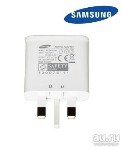 Лот: 15095105. Фото: 1. Samsung Travel Adapter EP-TA10UWE. Зарядные устройства, блоки питания, адаптеры сетевые для смартфонов