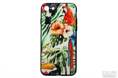 Лот: 9842411. Фото: 1. Summer Fruit iPhone 7 попугай... Чехлы, бамперы