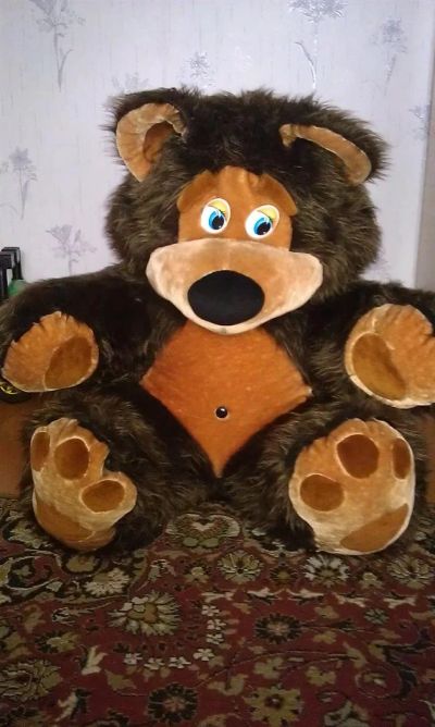 Лот: 3340389. Фото: 1. большой медведь. Мягкие