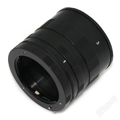 Лот: 1366423. Фото: 1. "Макрокольца" - набор, для Canon... Крышки, бленды