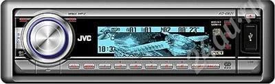 Лот: 304010. Фото: 1. Автомагнитола CD/MP3 JVC KD-G821... Автомагнитолы