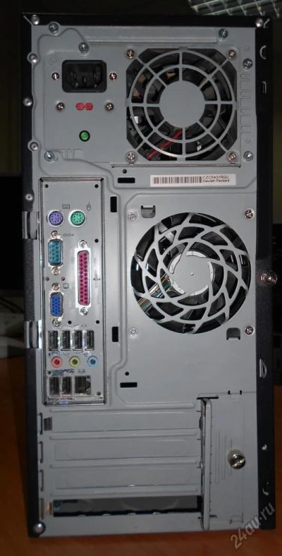 Лот: 6402686. Фото: 1. Фирменный системный блок HP Pentium... Компьютеры в сборе