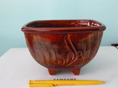 Лот: 831743. Фото: 1. горшок на ножках №1. Кашпо, горшки, вазоны для цветов