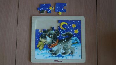 Лот: 6927091. Фото: 1. Пазл деревянный-2. Пазлы