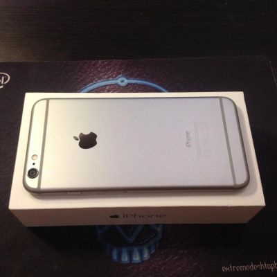 Лот: 7616225. Фото: 1. б/у 64GB iPhone 6 Plus черный... Смартфоны