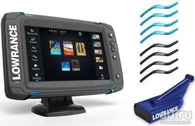 Лот: 13625661. Фото: 1. Lowrance Elite-5 Ti Mid/High/DownScan... Эхолоты
