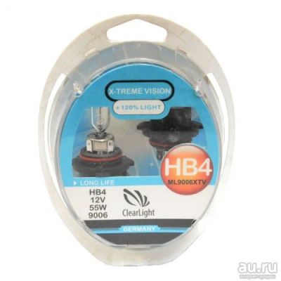 Лот: 17255075. Фото: 1. Галогеновые лампы Clearlight HB4... Оптика и освещение