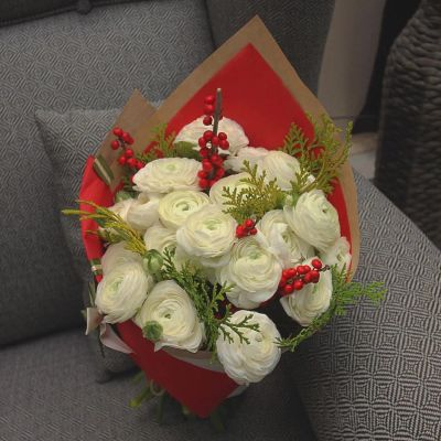 Лот: 7497489. Фото: 1. Сборный букет. Цветы на Щорса... Свежие цветы