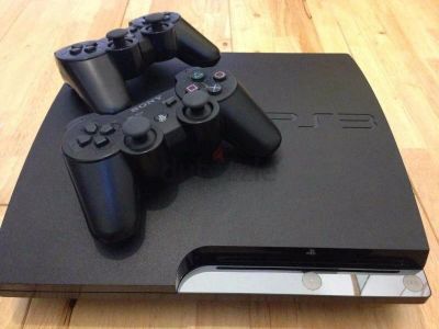Лот: 10488729. Фото: 1. Sony Playstation 3 Slim (PS3). Игровые приставки, консоли
