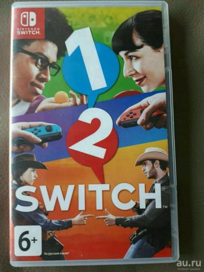 Лот: 13692355. Фото: 1. Картридж Nintendo Switch 1-2-Switch. Игры для консолей