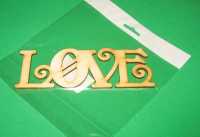 Лот: 4443135. Фото: 1. слово Love. Декупаж