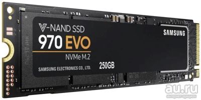 Лот: 15240152. Фото: 1. Samsung 970 EVO 250GB SSD M.2... SSD-накопители