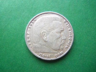 Лот: 18662804. Фото: 1. Германия.Третий Рейх 5 марок 1935... Германия и Австрия