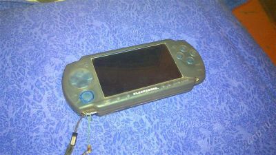 Лот: 1254781. Фото: 1. PSP-3008 BLUE + 19 игр!. Игровые приставки, консоли