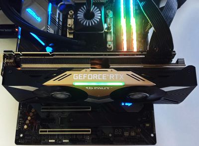 Лот: 17568544. Фото: 1. Видеокарта Palit GeForce RTX 2080... Видеокарты