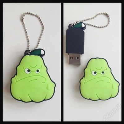 Лот: 2758035. Фото: 1. Флешка для дачников "Груша" на... USB-флеш карты