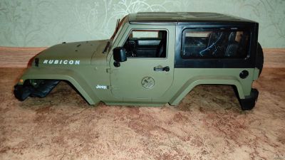 Лот: 17977696. Фото: 1. кузов jeep wrangler 1:10 rc. Автомоделизм