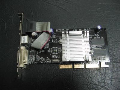 Лот: 624290. Фото: 1. Видеокарта GeForce FX-5500, DVI... Видеокарты