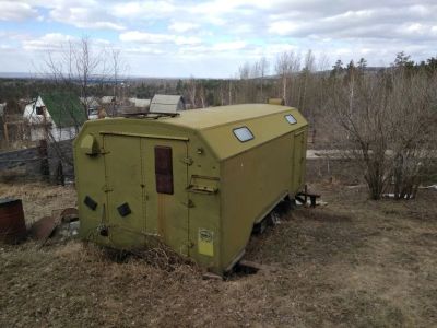 Лот: 11374544. Фото: 1. Кунг военный, вагончик, будка. Прицепы, полуприцепы